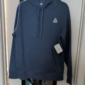 Reebok Men's Deep Blue Hoodie